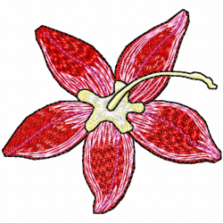 Leaves Embroidery Design 7